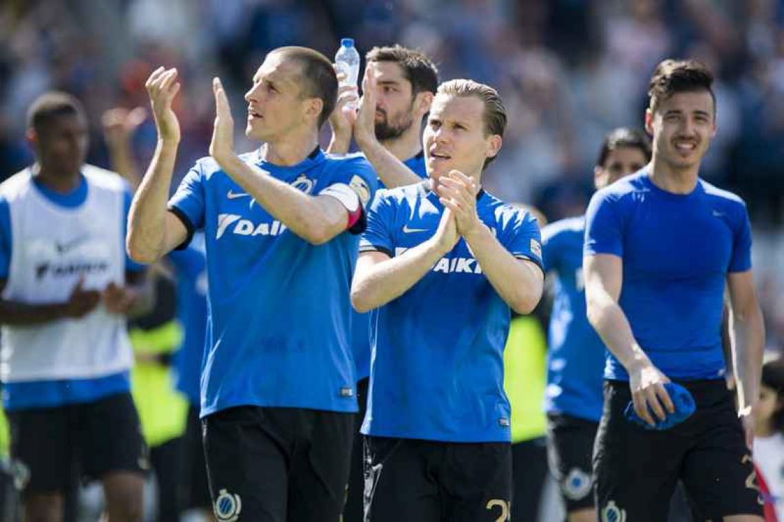 Club Brugge sluit seizoen af als vicekampioen