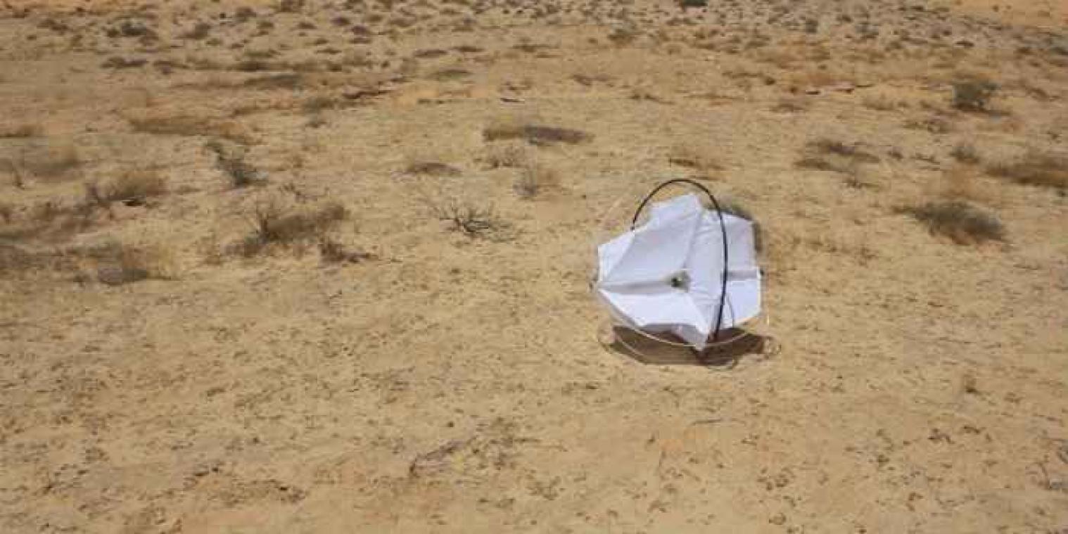Tumbleweedrobot brengt verwoestijning in beeld