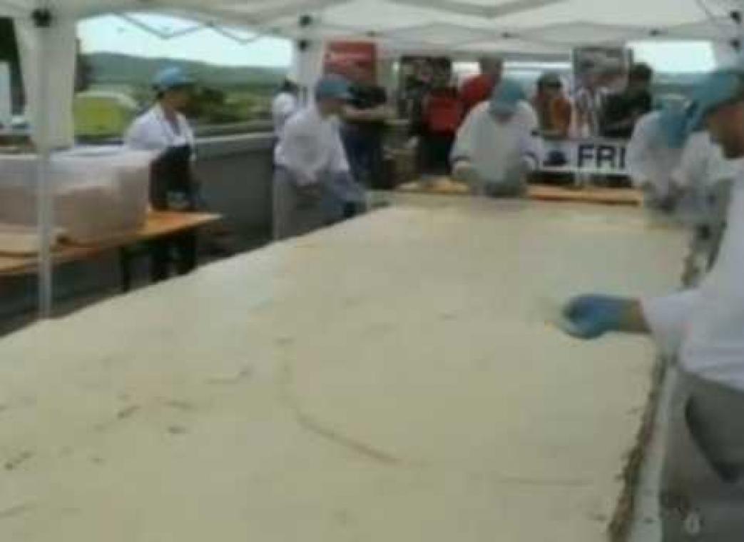 Italianen maken grootste en zwaarste tiramisu ooit