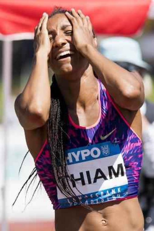 Nafi Thiam triomfeert in zevenkamp met verbluffend nieuw Belgisch record