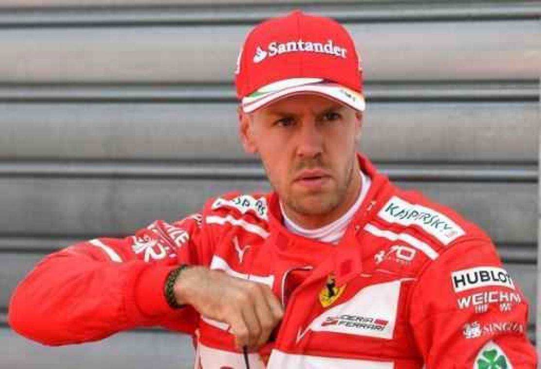 WK-leider Vettel steekt zege op zak, Vandoorne valt uit
