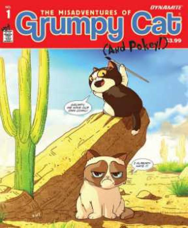 Grumpy Cat krijgt eigen stripreeks