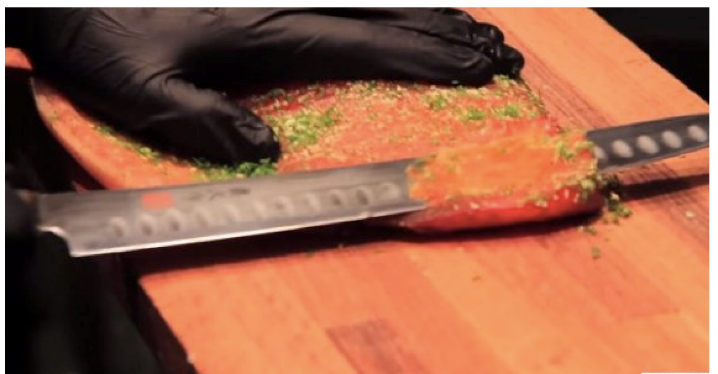 Amerikaanse winkel draait marihuana in gerookte zalm