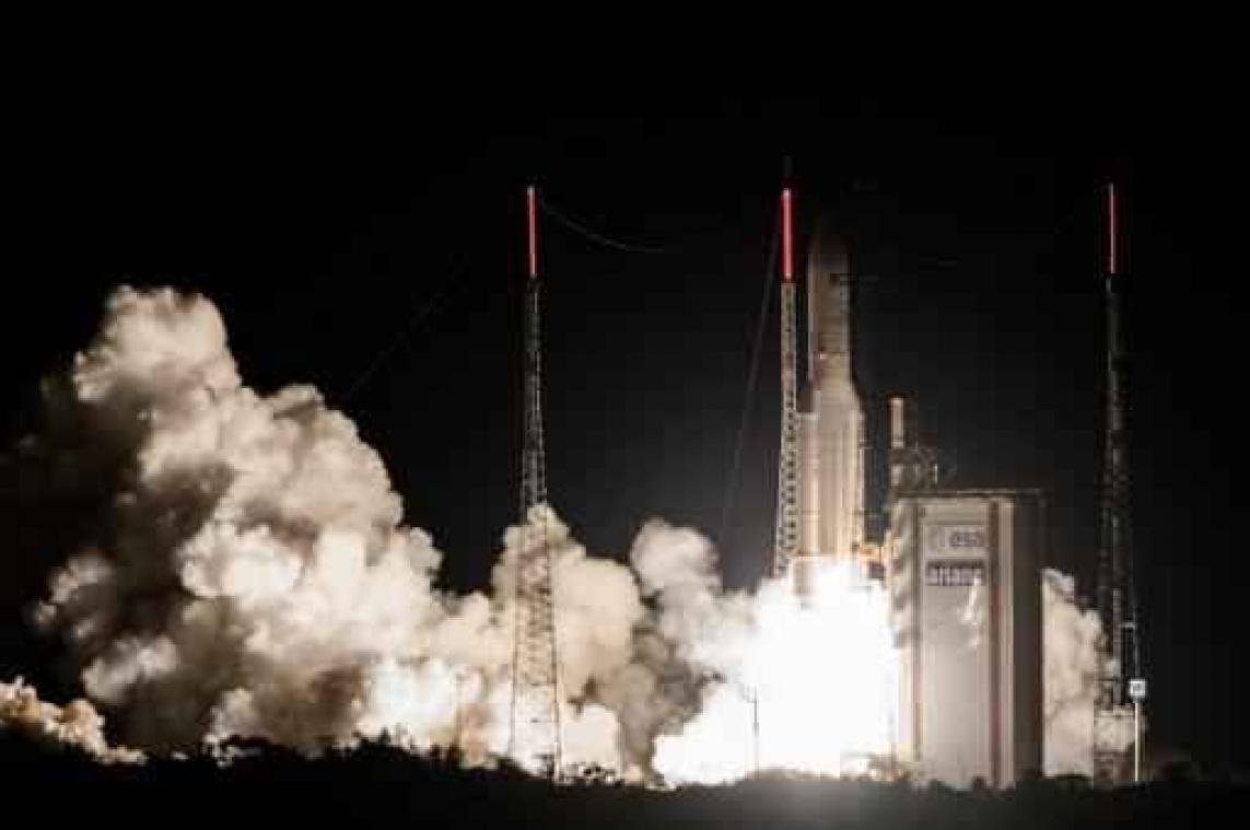Arianespace mag nog eens drie satellieten van Eutelsat lanceren