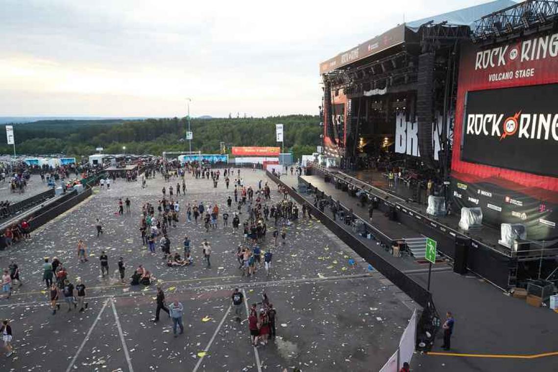 Festivalterrein Rock am Ring ontruimd wegens terreurdreiging