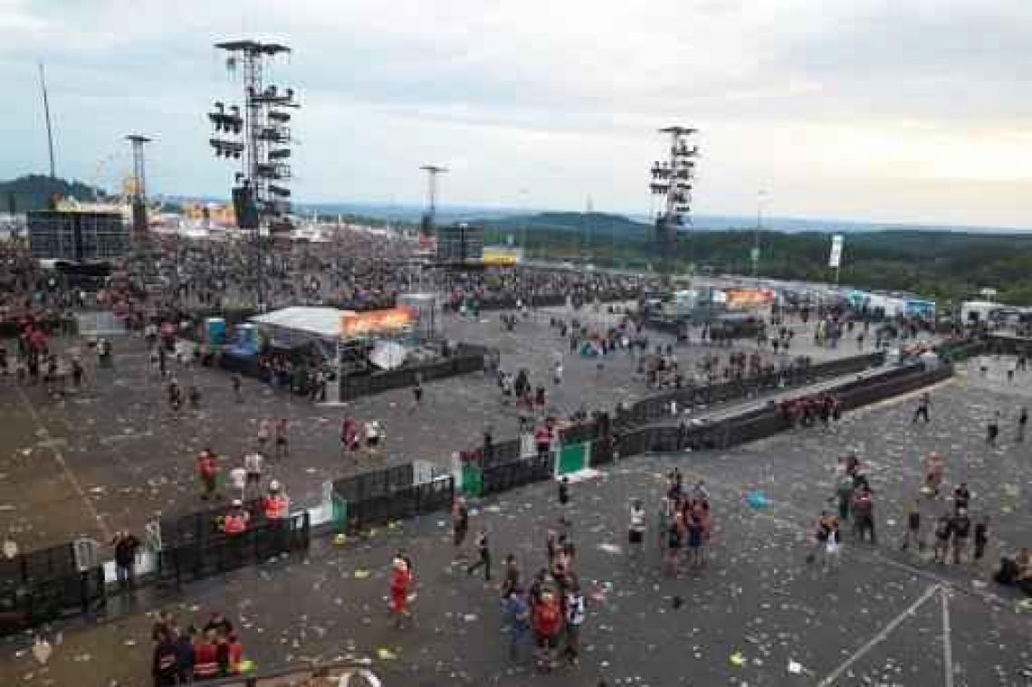 Rock am Ring wordt na terreurwaarschuwing voortgezet