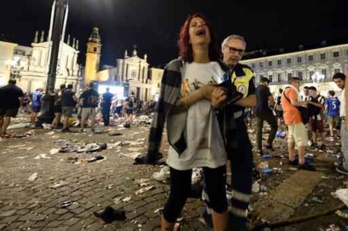 Champions League - Tweehonderd gewonden nadat paniek uitbreekt in Turijn