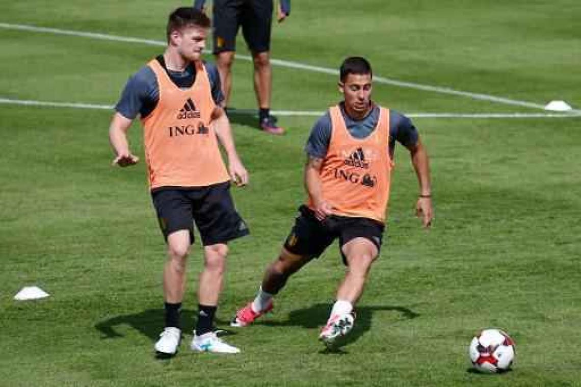 Rode Duivels - Eden Hazard out met enkelbreuk