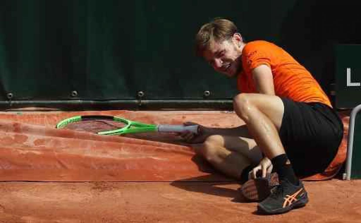 David Goffin voorlopig twee weken out, donderdag bijkomend onderzoek
