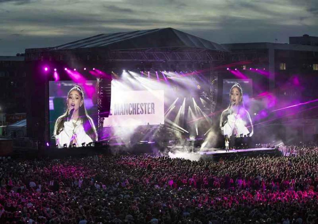50.000 mensen bij benefietconcert One Love Manchester'