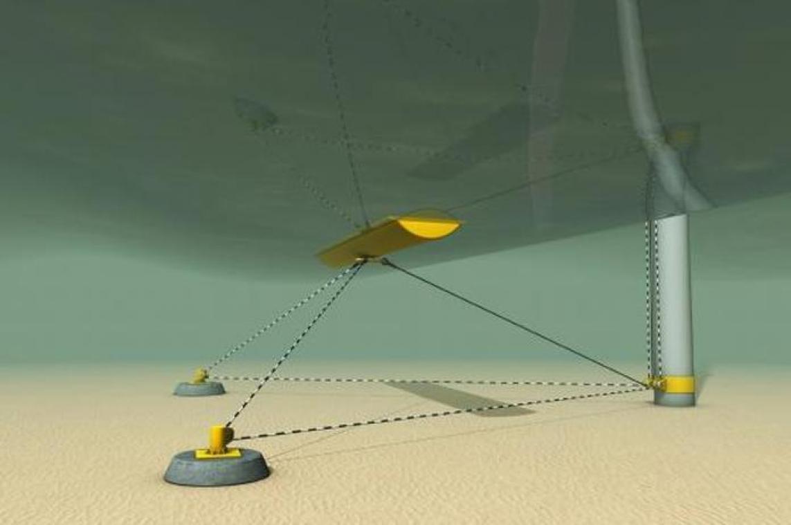 Boei moet energie opwekken in Noordzee