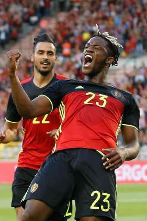 Rode Duivels - Michy Batshuayi beleefde "veel plezier" aan wedstrijd met spitsbroeder Romelu Lukaku