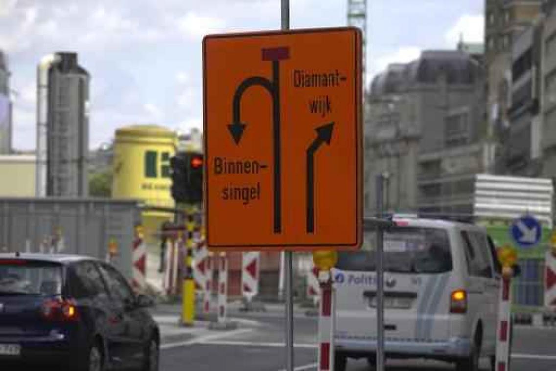 Ochtendspits relatief rustig van start in Antwerpse binnenstad