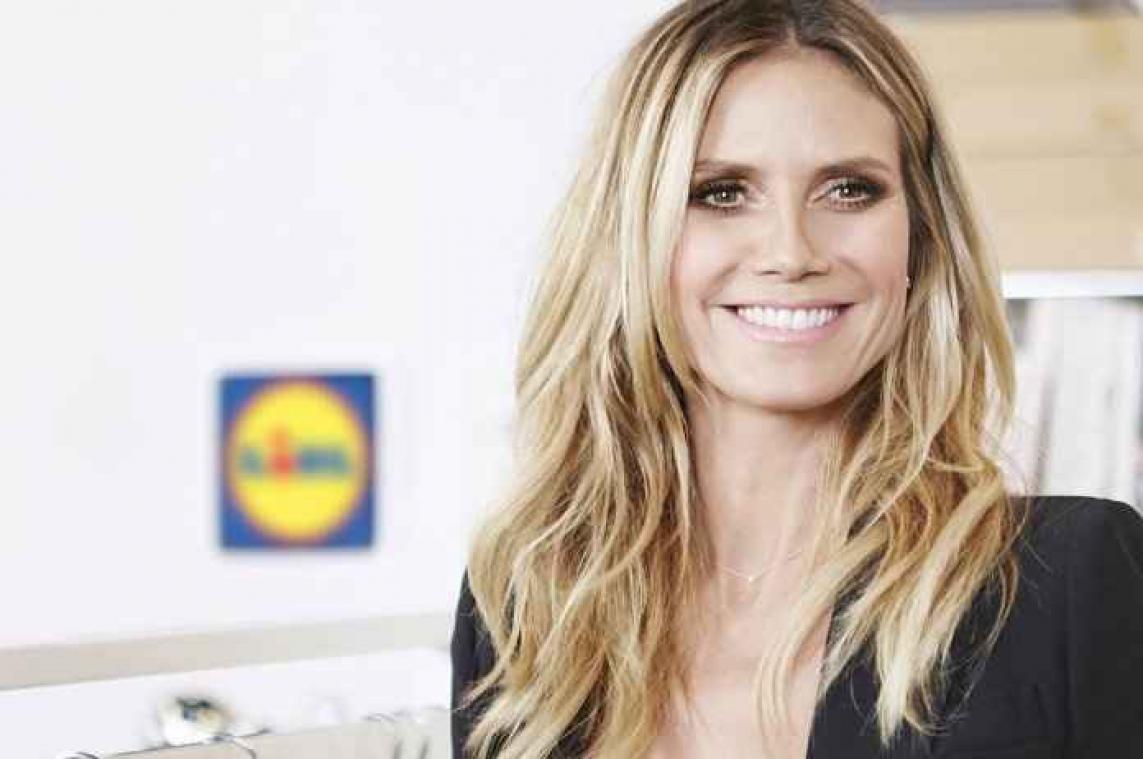 Heidi Klum ontwerpt collectie voor Lidl