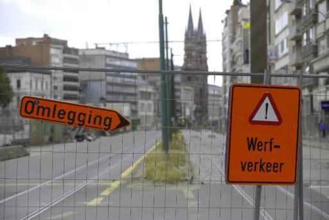 Evaluatie knip in Antwerpse Leien: veel hinder vanuit noorden en Linkeroever, minder in binnenstad