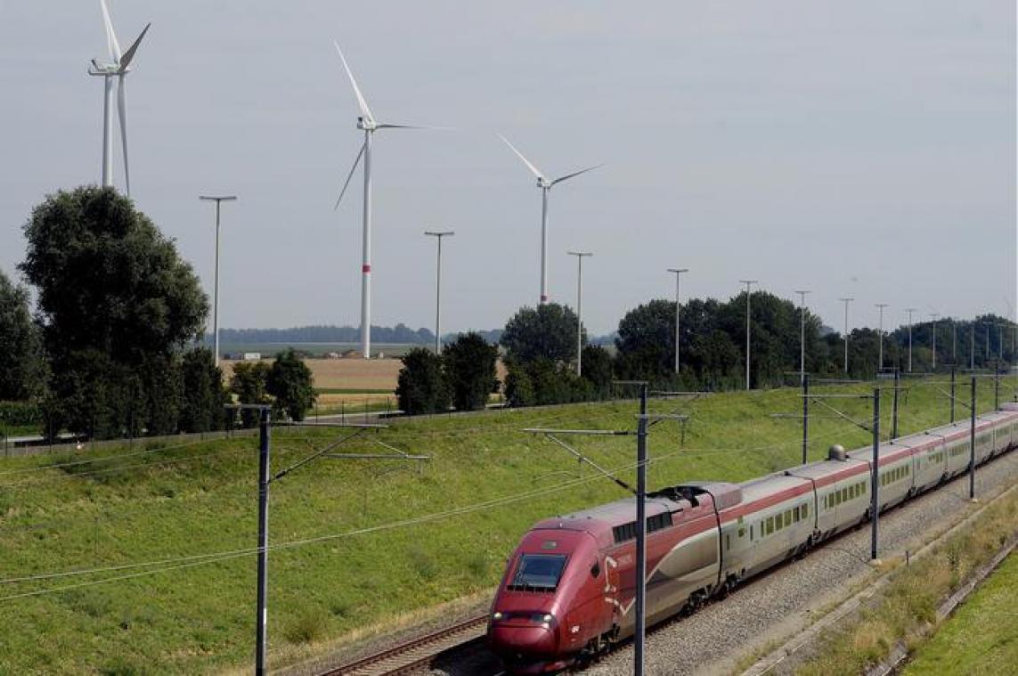 Nieuwe windmolens drijven 60.000 treinen aan