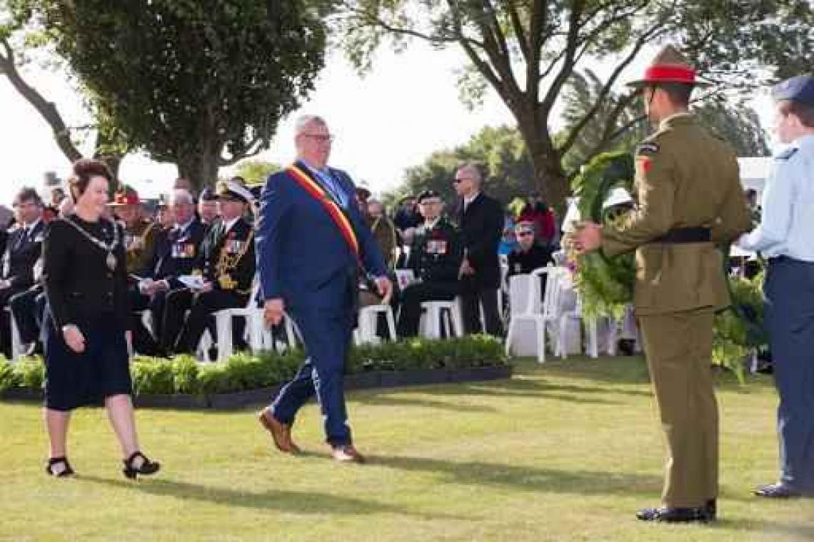 Herdenking Mijnenslag gestart met ceremonie in Mesen