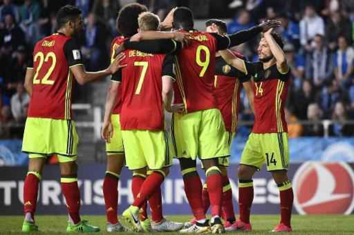 Kwal. WK 2018 - Rode Duivels sluiten seizoen af met verdiende zege in Estland