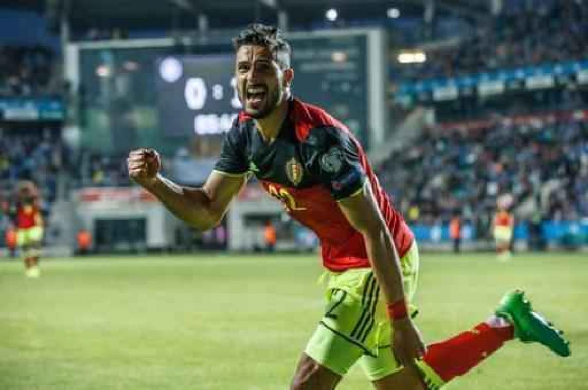 Rode Duivels - "Rode Duivel van de match" Nacer Chadli tevreden over resultaat en prestatie