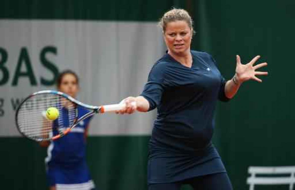 Roland Garros - Kim Clijsters pakt titel in toernooi voor Legends