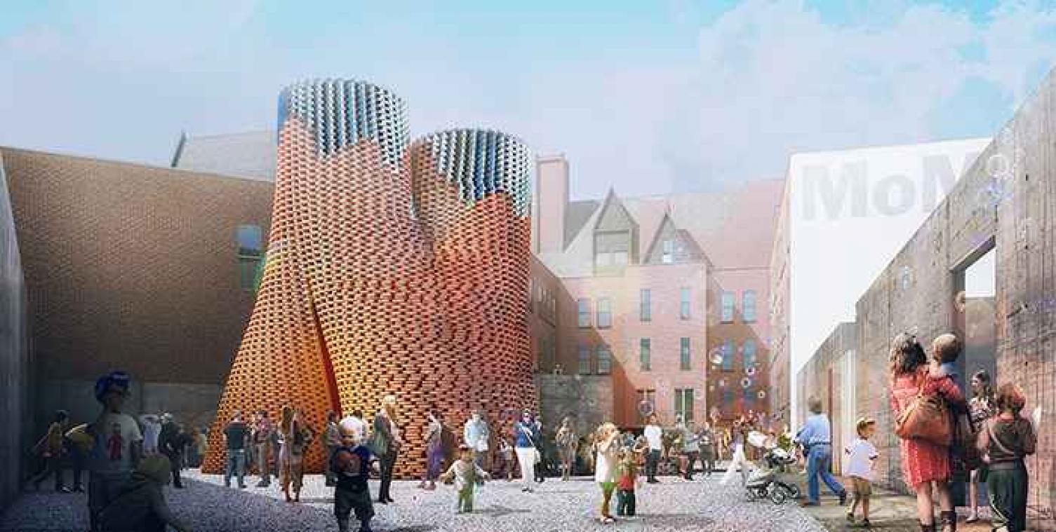 Zelf-assemblerende toren in New York