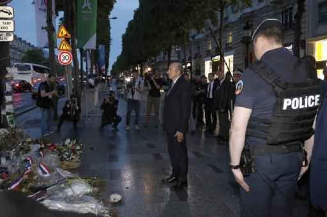 Schietpartij Champs-Elysées - Drie mannen opgepakt in schietpartij Champs-Elysées
