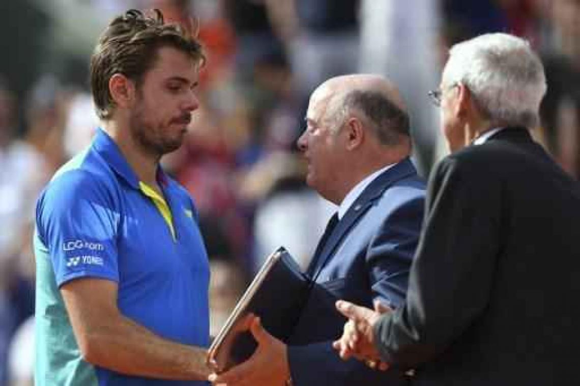 Roland Garros - Wawrinka: "Nadal speelt opnieuw op ongelooflijk hoog niveau"