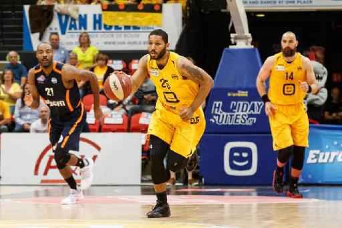 Euromillions Basket League - Oostende is nog geen kampioen na zege Brussels aan de kust