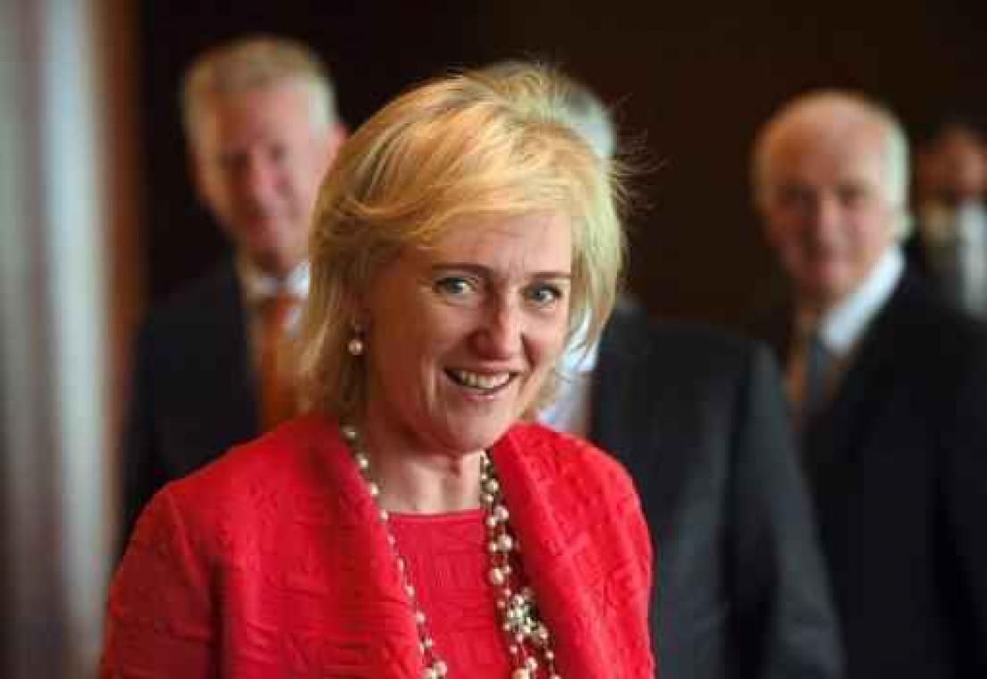 Prinses Astrid bezoekt Hyundai Motorstudio en ontmoet Belgische designer Luc Donckerwolke