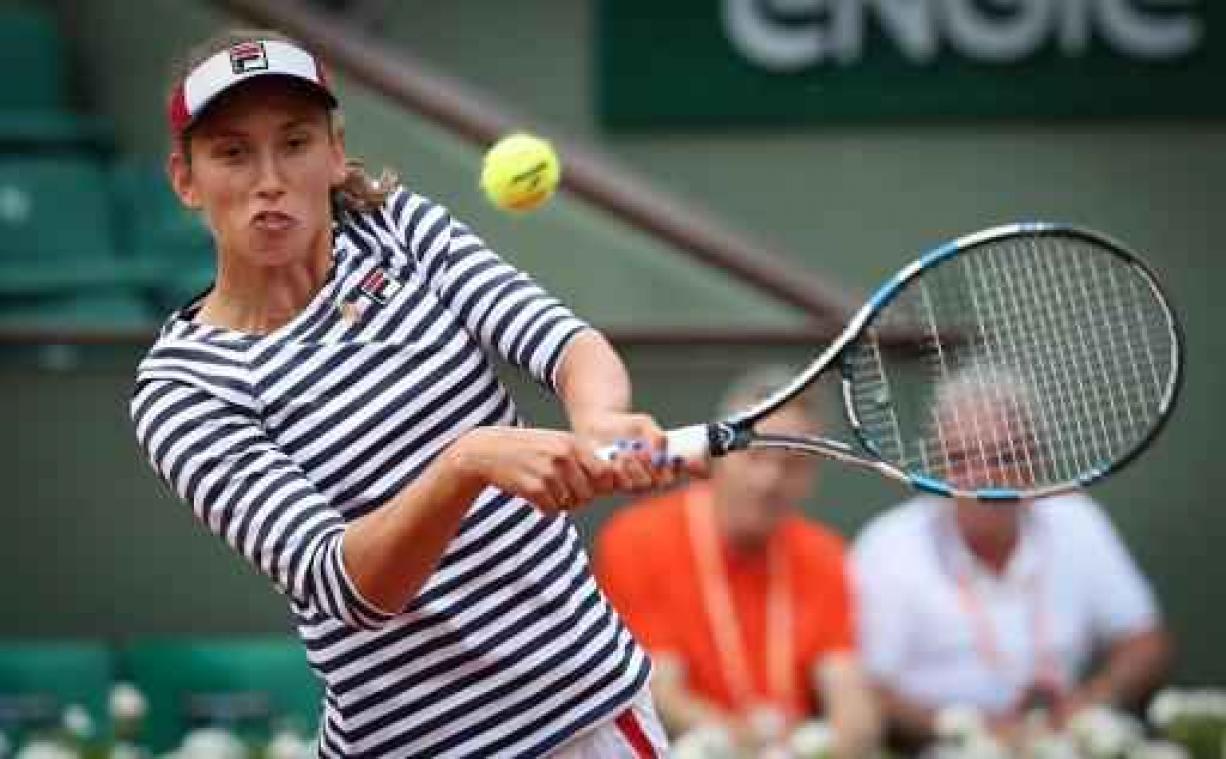 Elise Mertens moet meteen inpakken in Rosmalen