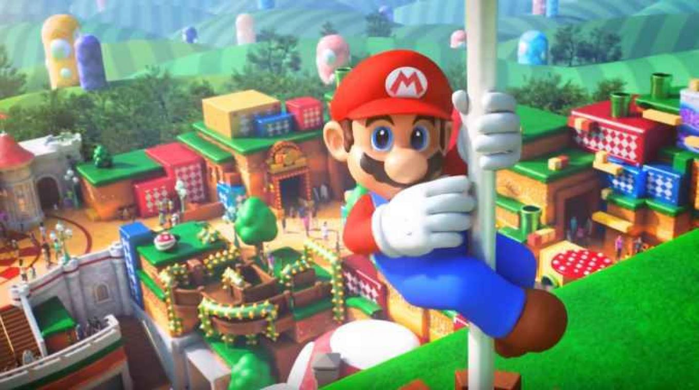 IN BEELD. Zo zal het 'Super Mario'-pretpark eruitzien