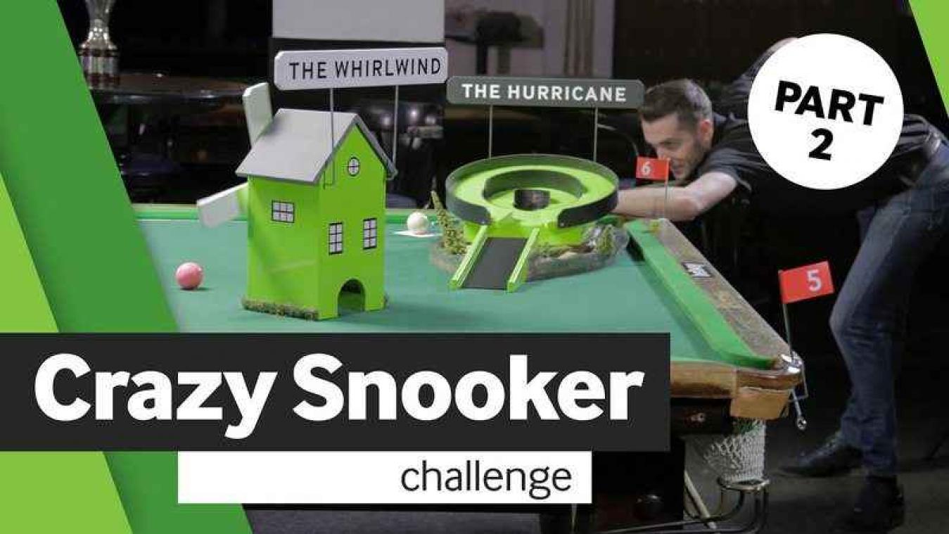 VIDEO. Deze toppers combineren minigolf met snooker
