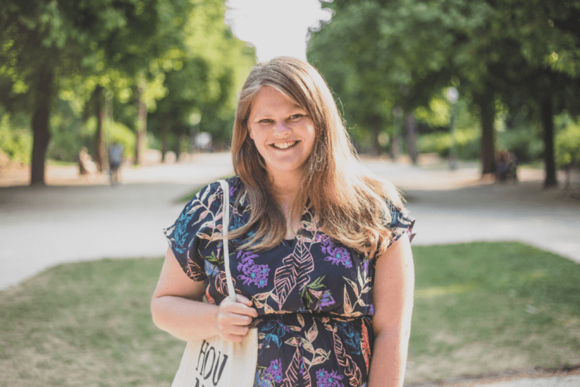 Pendelaar Jolien: "Een goed gesprek kan mij in de zevende hemel brengen"