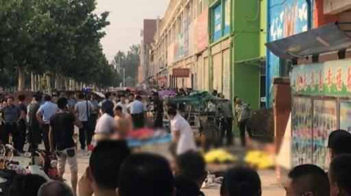 Ontploffing aan Chinese kleuterschool wordt behandeld als criminele daad