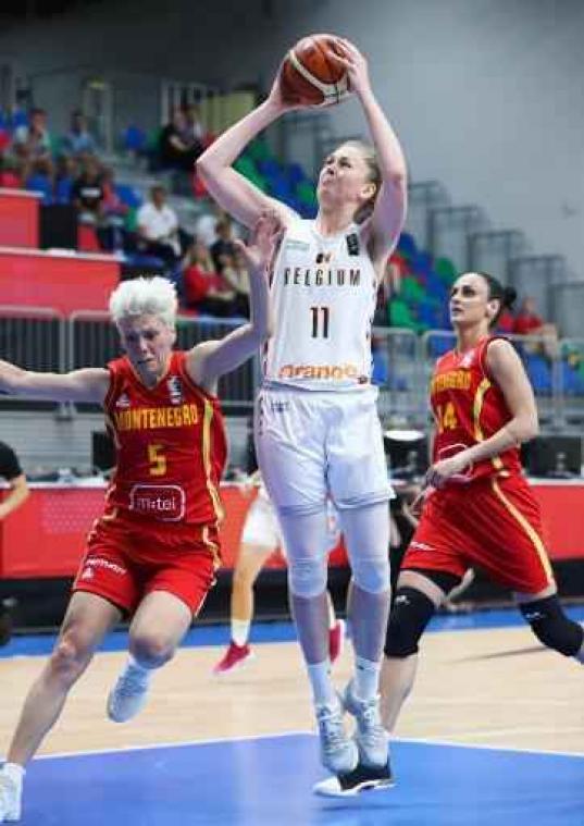EK basket (v) - Belgian Cats openen met nipte zege tegen Montenegro