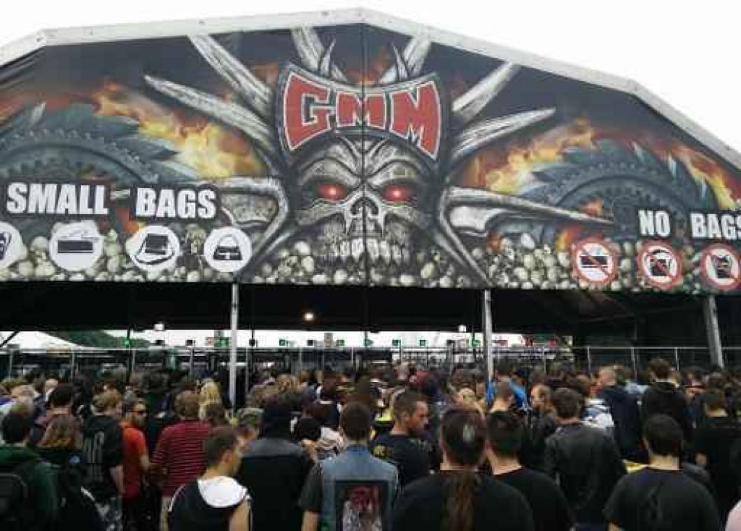Graspop Metal Meeting bereidt zich voor op een hete festivaldag