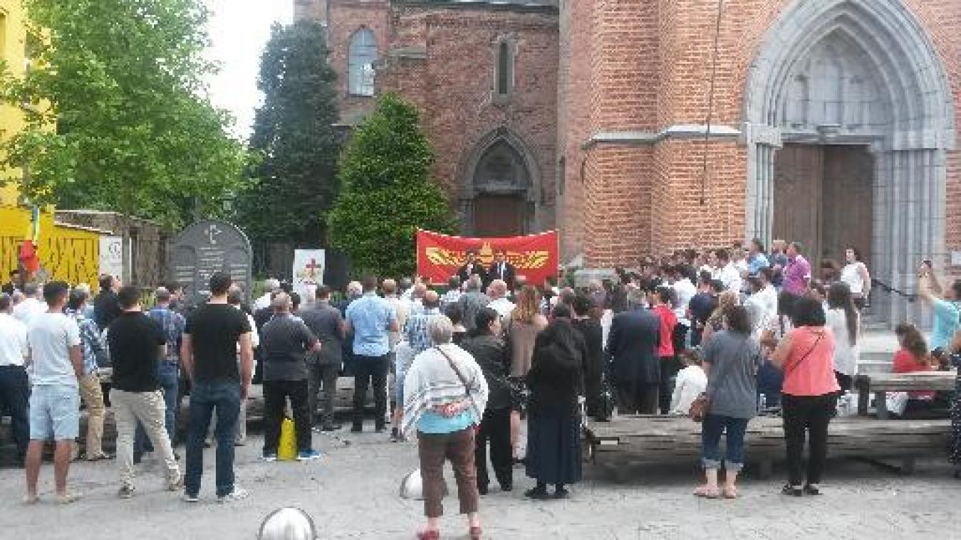 Tweehonderdtal mensen wonen in Jette herdenking Aramese genocide bij
