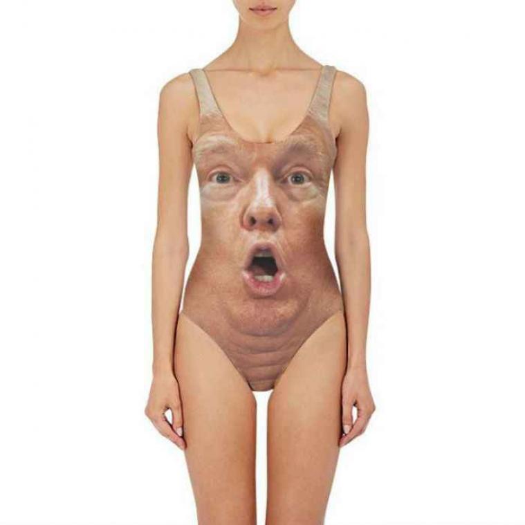 Durf jij dit Donald Trump'-badpak aan te trekken?