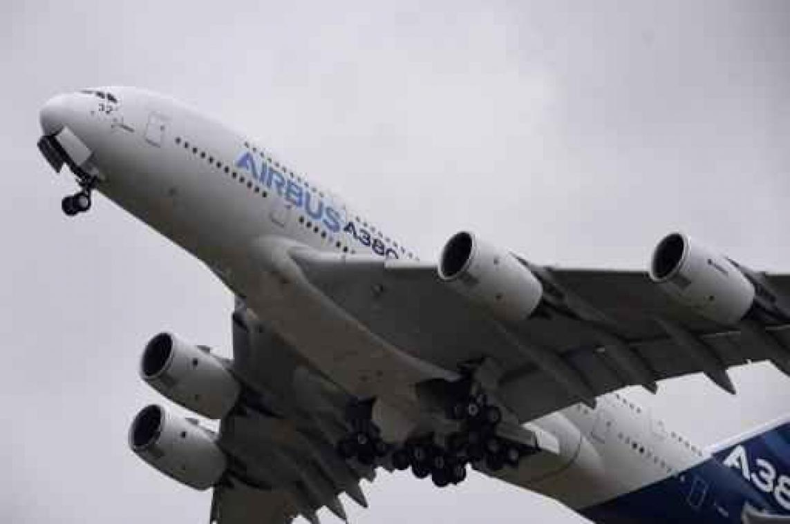 Vliegtuigbeurs Le Bourget - Airbus werkt aan zuinigere versie van A380