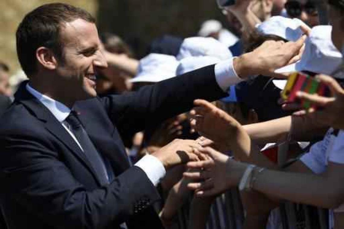 Macron heeft volgens prognoses absolute meerderheid binnen in Franse parlement