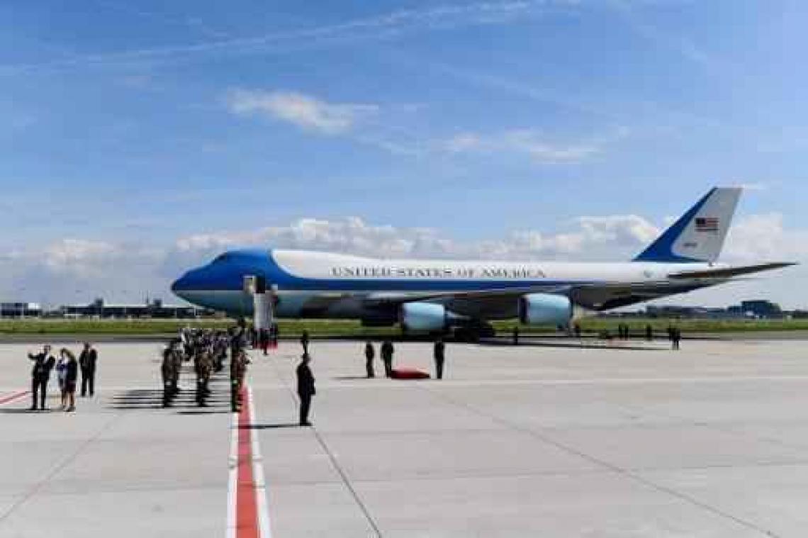 Verdacht voorwerp aangetroffen in Brussels Airport op dag vertrek Trump