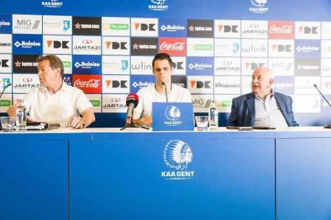 Voorzitter Ivan De Witte wil AA Gent aan de Belgische top houden