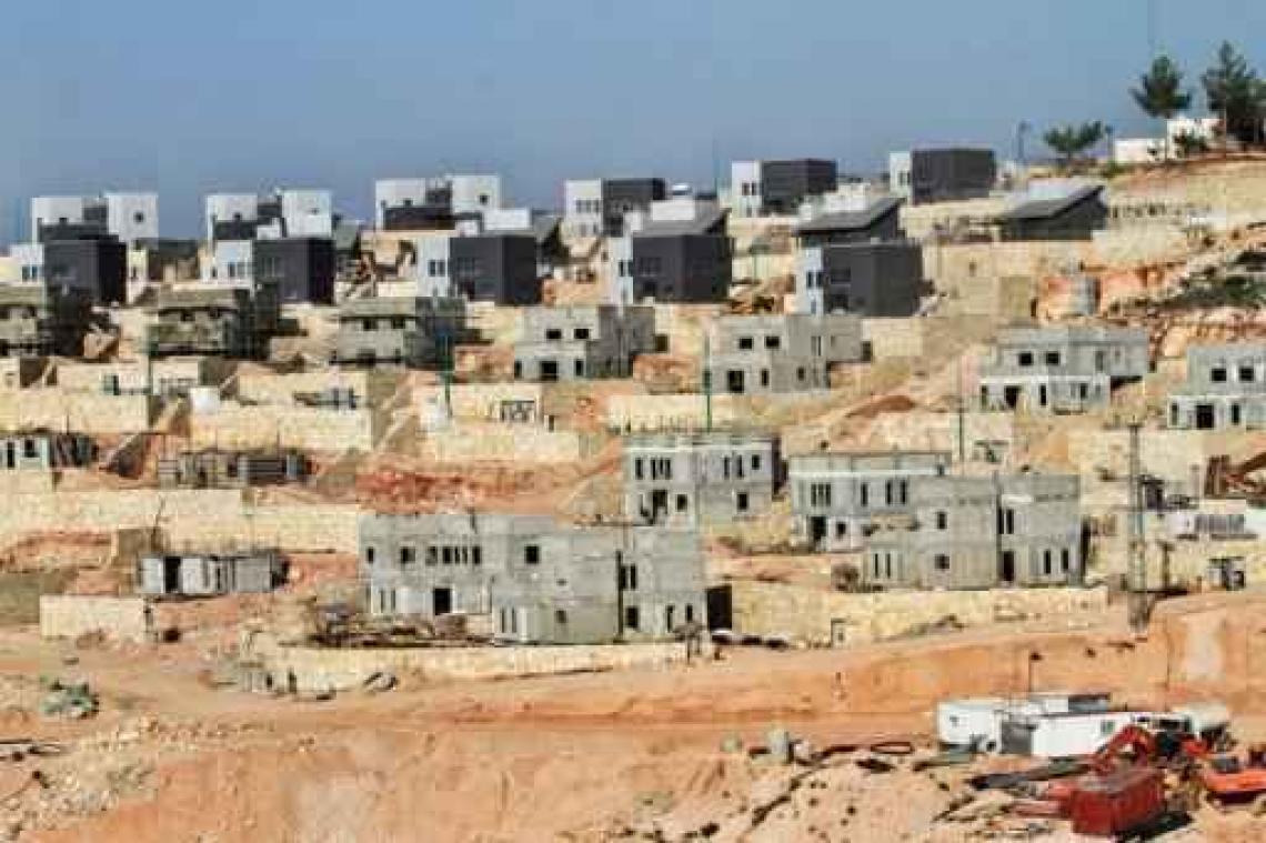 Fors meer woningen gebouwd in Israëlische nederzettingen