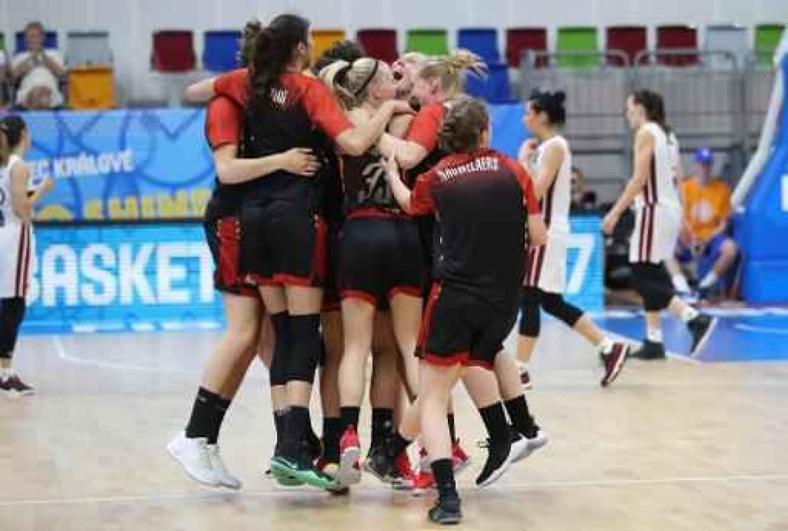 EK basket 2017 (v) - Belgian Cats nemen het in kwartfinales op tegen Italië