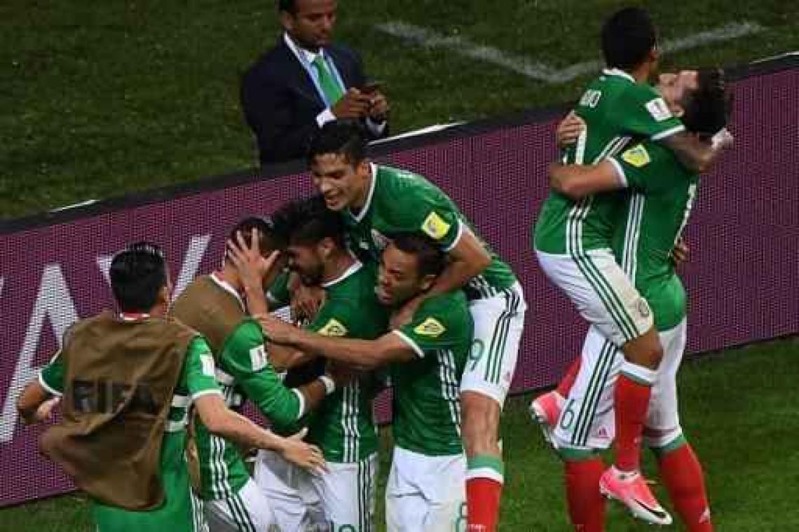 Confederations Cup - Mexico krijgt Nieuw-Zeeland pas na de pauze op de knieën