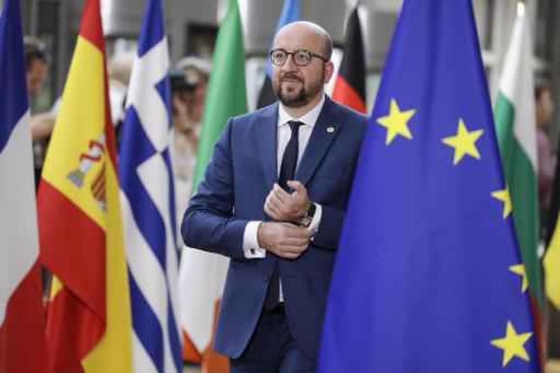 Europese top - Premier Michel droomt niet van stopzetting brexit
