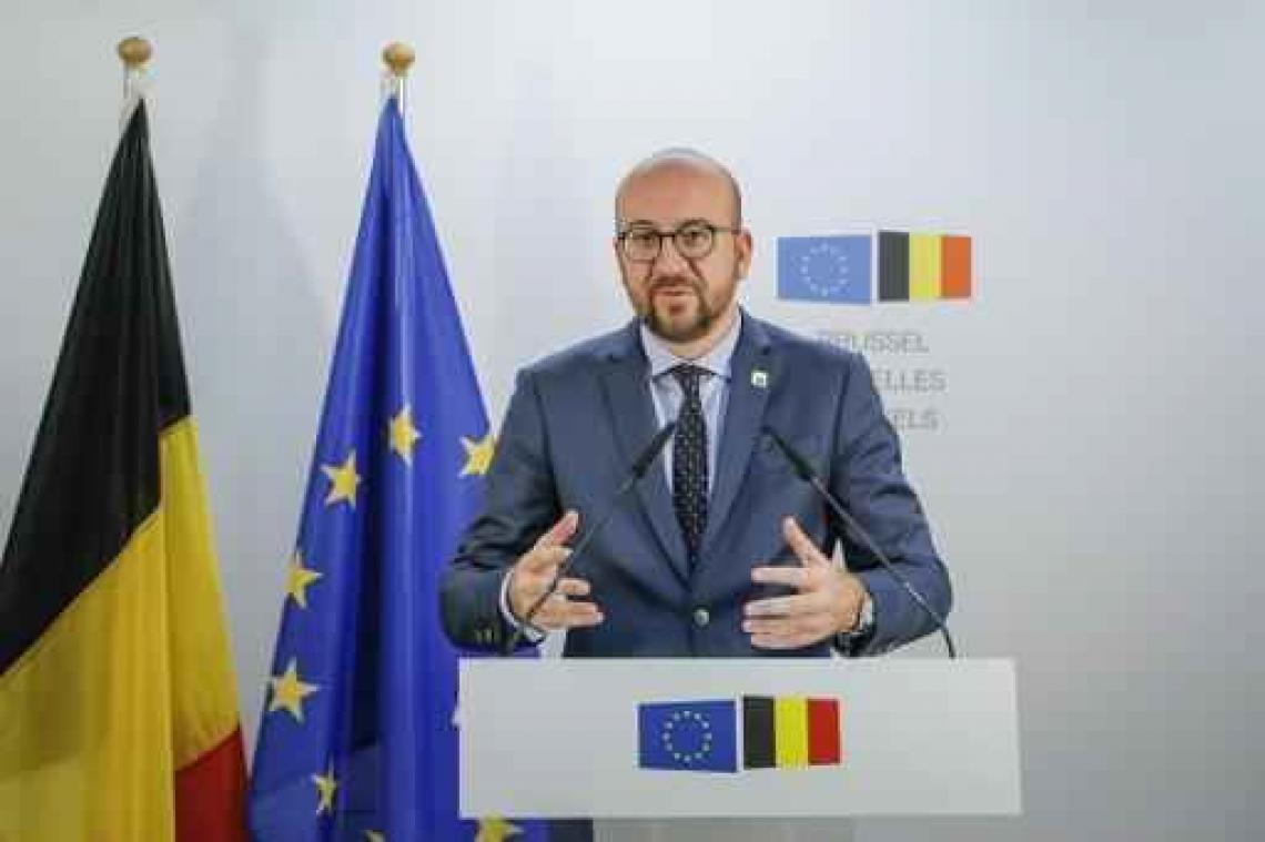 Europese top - Michel bepleit politieke dialoog op hoog niveau met Rusland