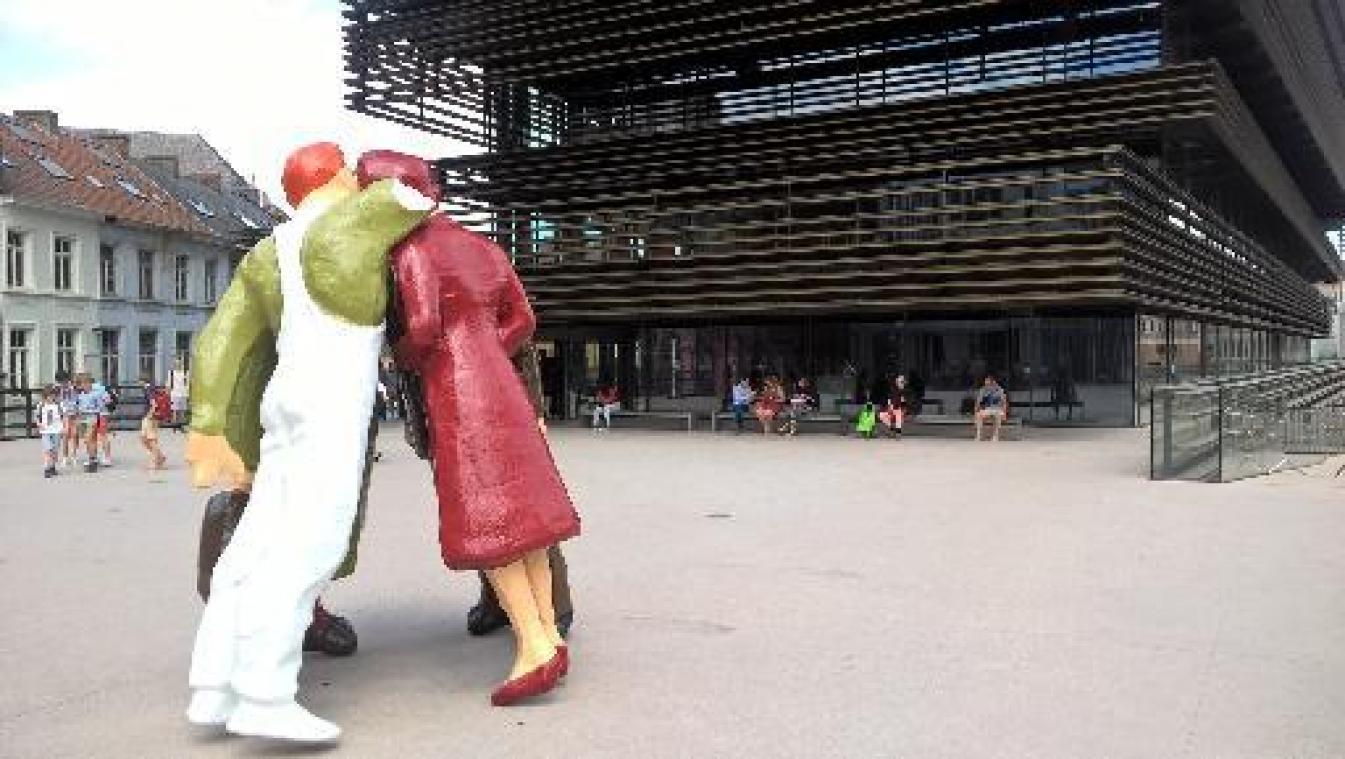 Gent krijgt tweede Borremans "De Passanten" aan De Krook