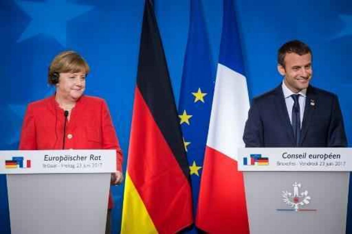 Europese top - "Als Duitsland en Frankrijk met 1 stem spreken, kan Europa vooruitgang boeken"