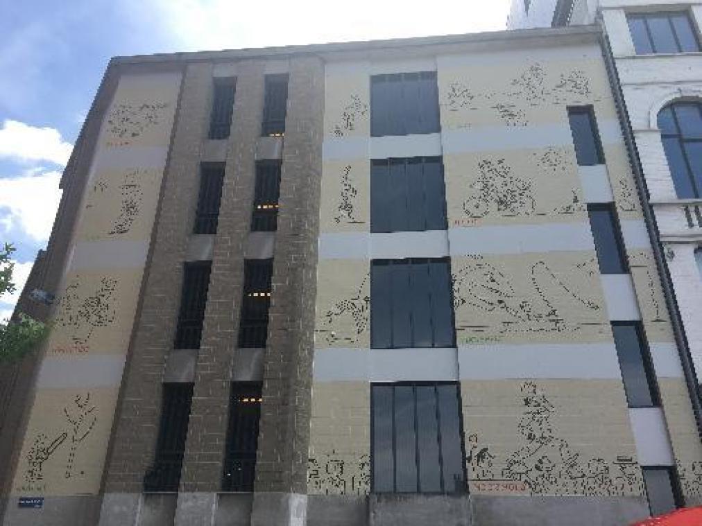 Eerste internationale stripmuur ingehuldigd in Antwerpen